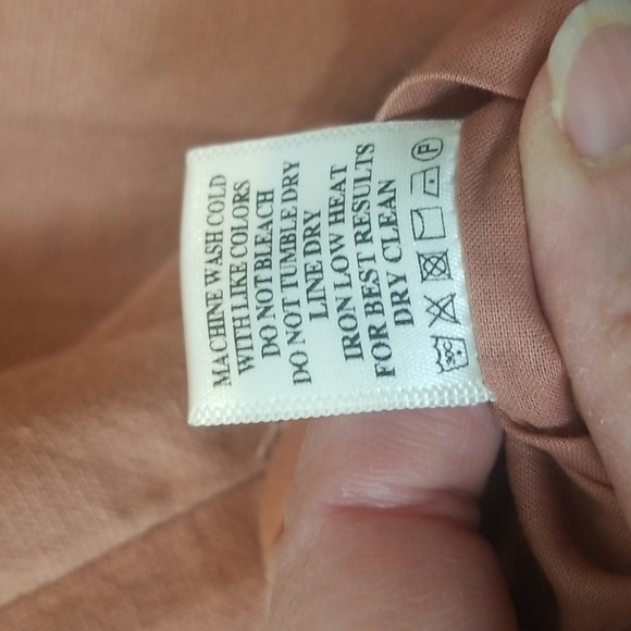 ALTAR'D STATE Terracotta Adjustable Strap Lace Up Back Mini Dress - Picture 10 of 12